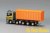 Benne 40m3 + couvercle orange