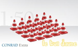 CONESROUGE/BLANC