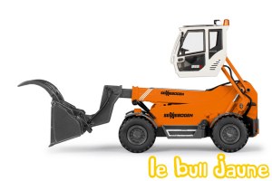 SENNEBOGEN 355E orange