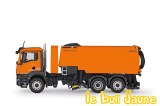 MAN TGS balayeuse orange