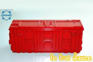 Transformateur rouge