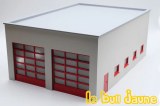 Bâtiment en kit rouge