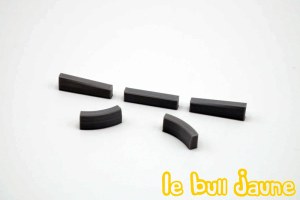 Bordure haute conception de la route