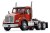 KENWORTH T880 + benne gris/orange