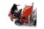 KENWORTH T880 + benne gris/orange