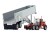 KENWORTH T880 + benne gris/orange