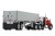 KENWORTH T880 + benne gris/rouge