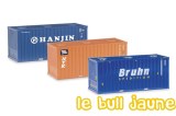 3 CONTAINERS 20"