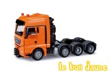 MAN TGX 8x4 orange