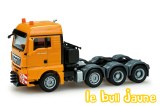 MAN TGX XLX 8x4 orange