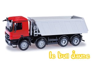 MB Actros rouge benne