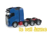 VOLVO FH16 8x4 bleu châssis rouge