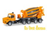 SCANIA 142 toupie orange