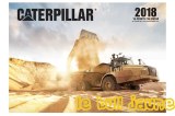 Calendrier CATERPILLAR 2018