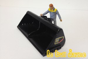 Godet de curage noir
