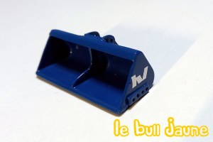 Godet de curage bleu