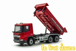 DAF XD benne Rouge