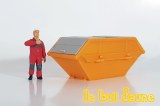 Benne à déchets couvercle 6m3