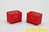 Caisse H=19,4mm rouge 