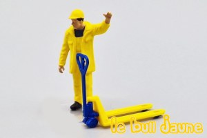 Transpalette jaune