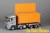 Benne 30m3 + couvercle orange