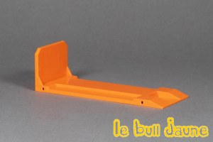 Plateau déposable orange