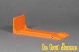 Plateau déposable orange