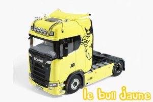 SCANIA V8 730S jaune 1/18°
