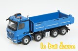 MB Arocs 8x4 benne bleu