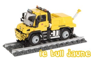 UNIMOG U400 rail route