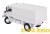 UNIMOG U5000 PLATEAU BACHE BLANC