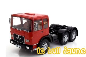 MAN 16304 F7 6x2 rouge 1/18°