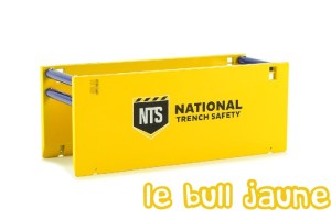 Blindage de tranchée NTS jaune