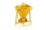 GAR-BRO benne béton jaune